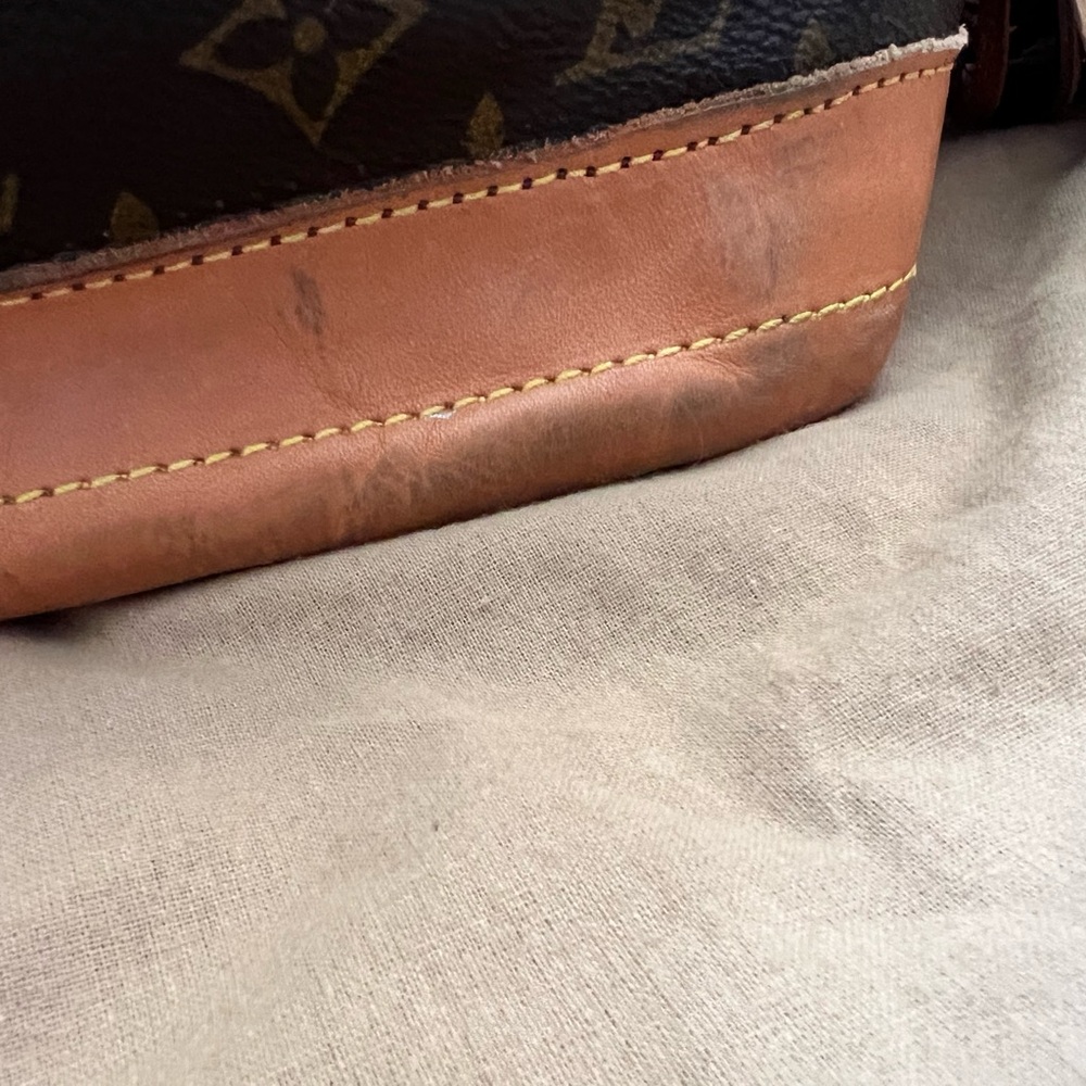 Vintage Boho Bag - Louis Vuitton Brown Monogram with Fringe - Picture 6 of 12